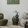 living room with couch coffee table and chair